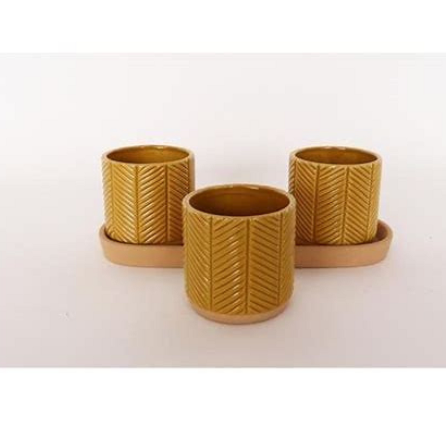 Urban 'Zari' Planter With Saucer