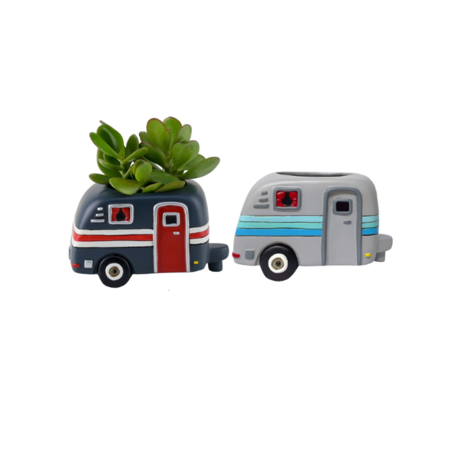 camper plant pot Baby Camper' Planter – EmuPlainsSucculents