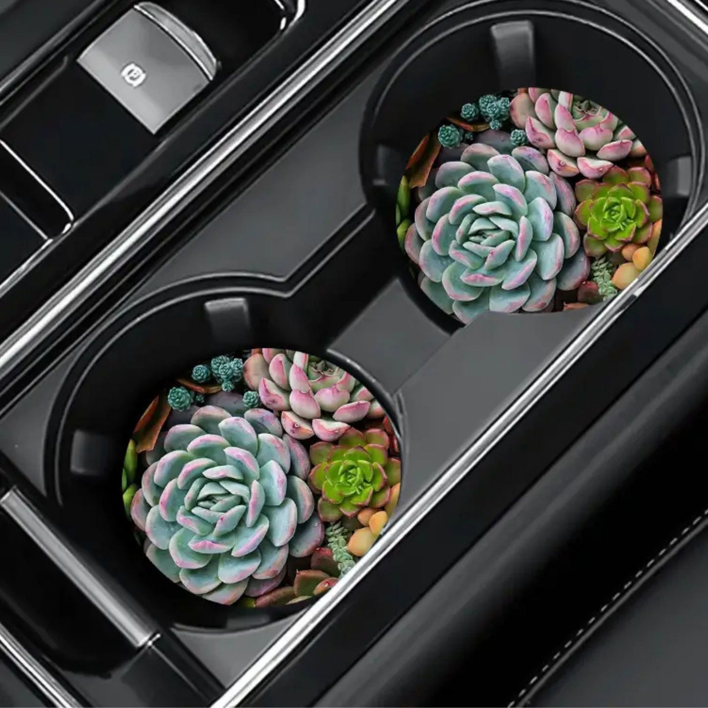 'Car Coasters' Green