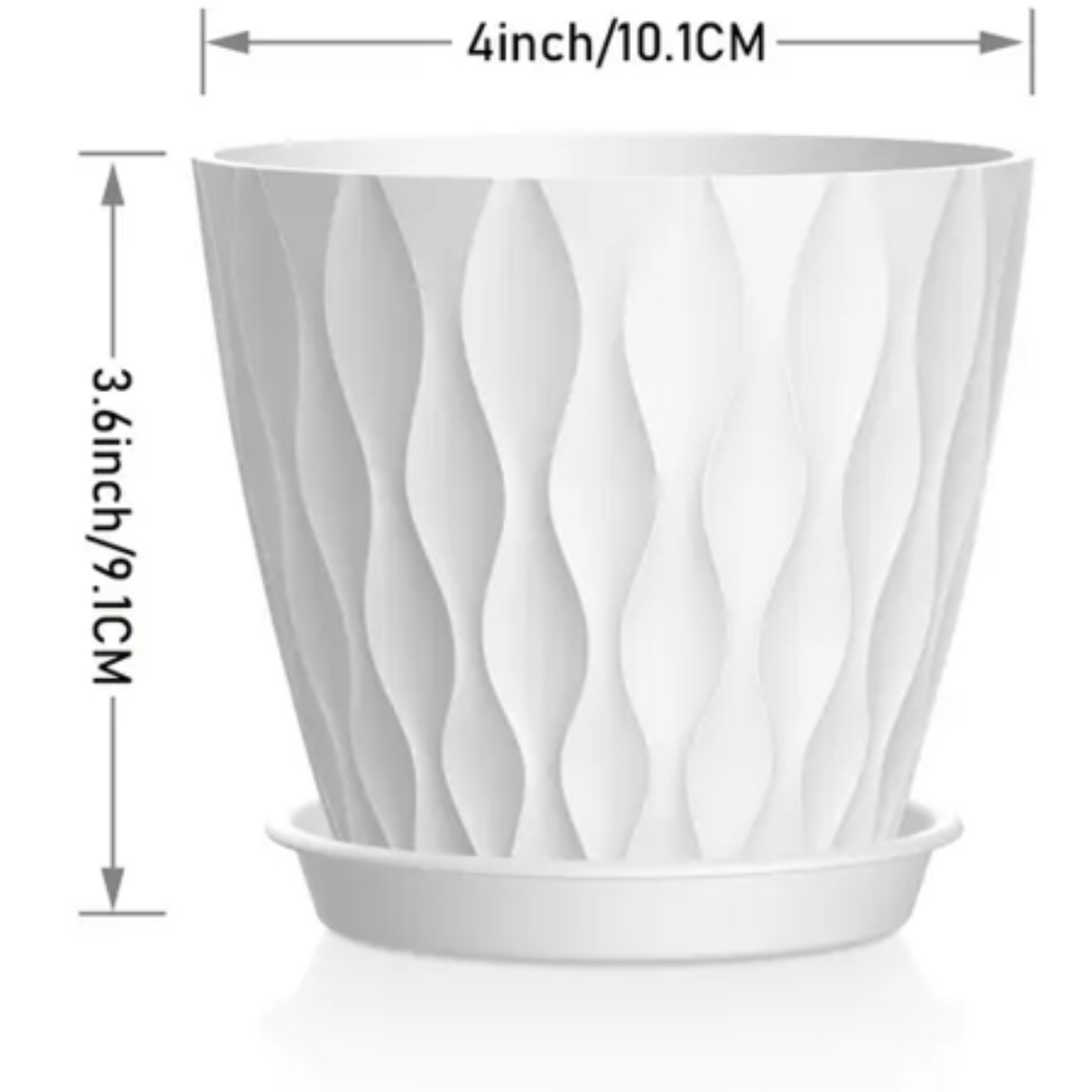 10cm Pots (Set of 3)