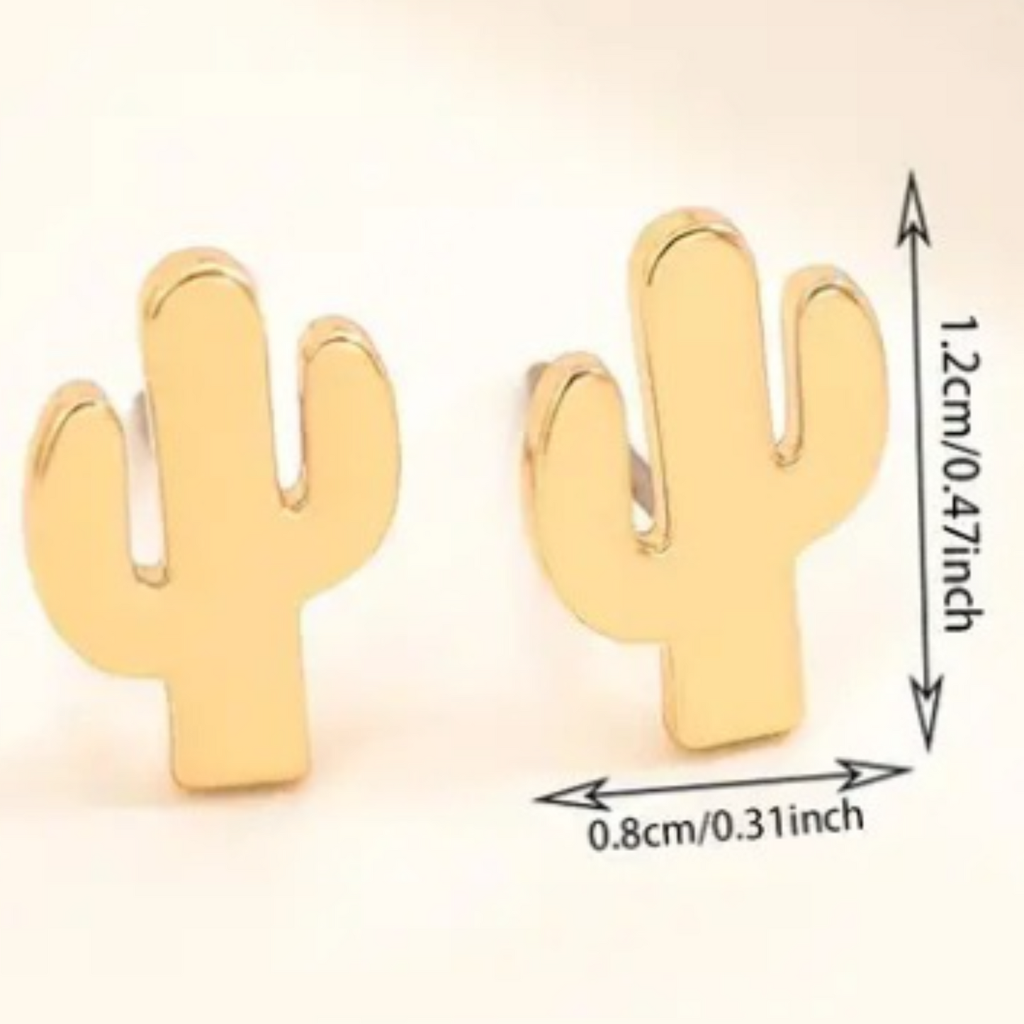 'Cactus' Stud Earrings