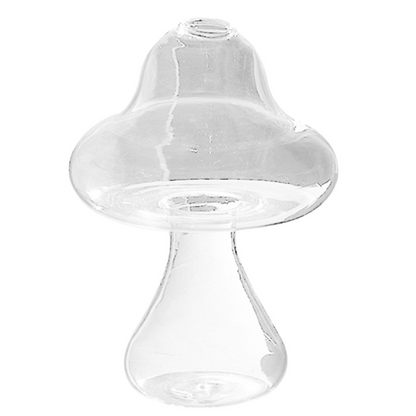Glass Mushroom Propagating Vase