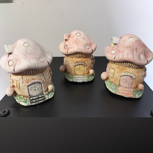 'Mushroom House' Fairy Garden Accessory