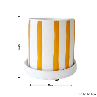 Urban 'Julia' Striped planter