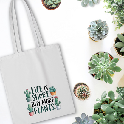 'Life Is Short' Tote Bag