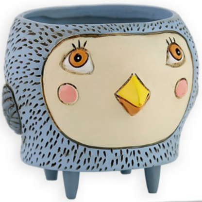 Baby BIRDIE blue-pink-black
