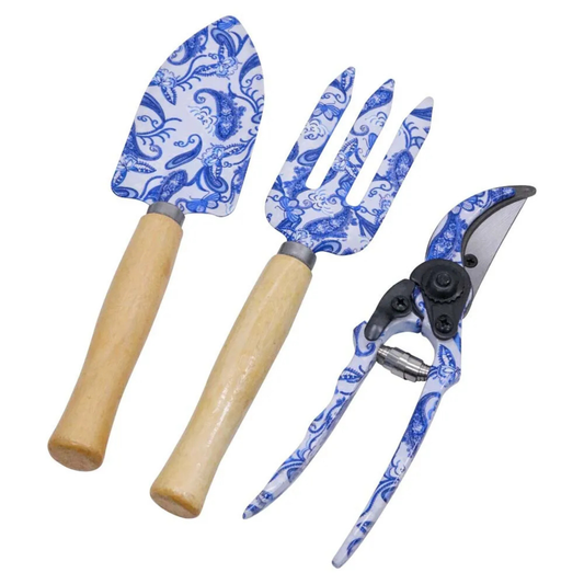 'Hamptons' 3-piece garden tools set