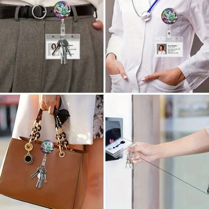 Retractable ID Badge Holder