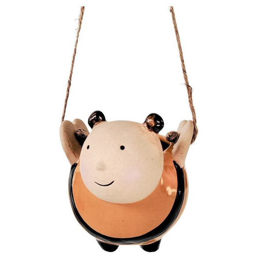 'Bee' hanging pot