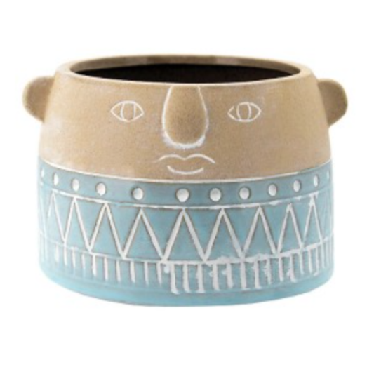 'Boy Face' planter