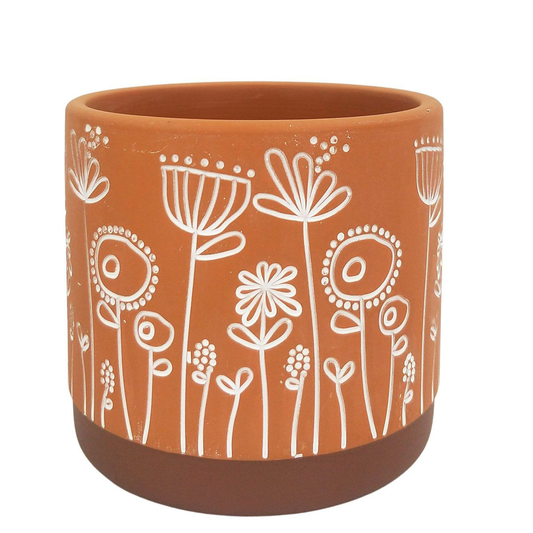 'Bree' Planter terracotta (small)