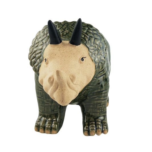 'Dinosaur' Planter Dark Green