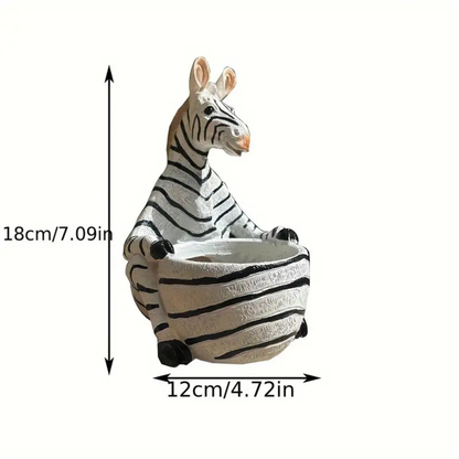 'Zebra' planter