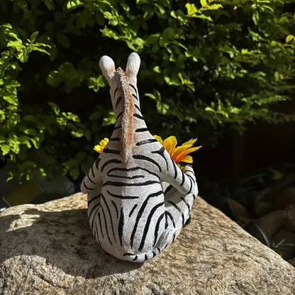 'Zebra' planter