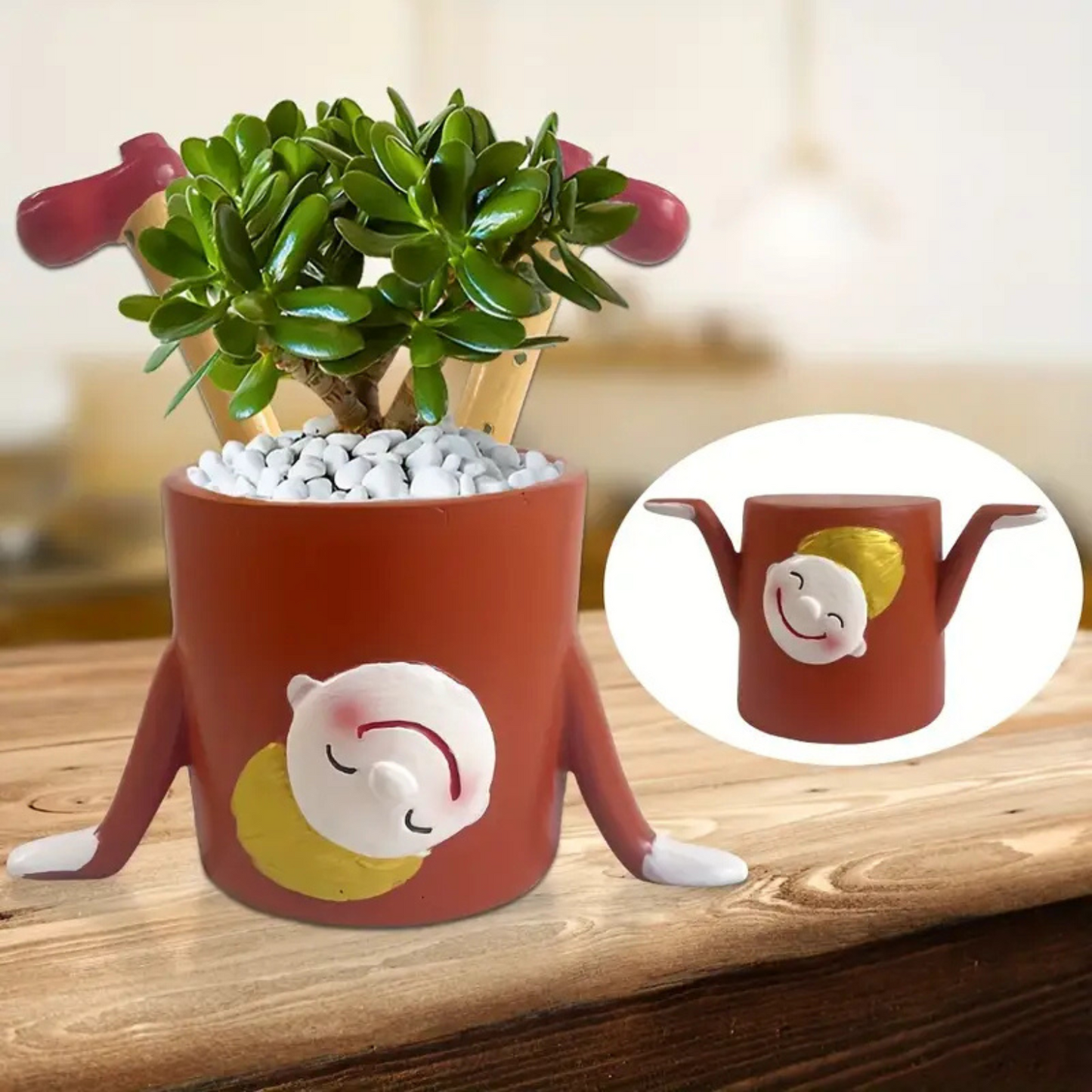 'Handstand' planter