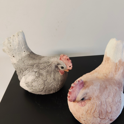 Concrete 'Hens' 2 sizes