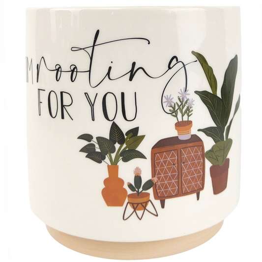 Urban 'I'm Rooting For You Planter'